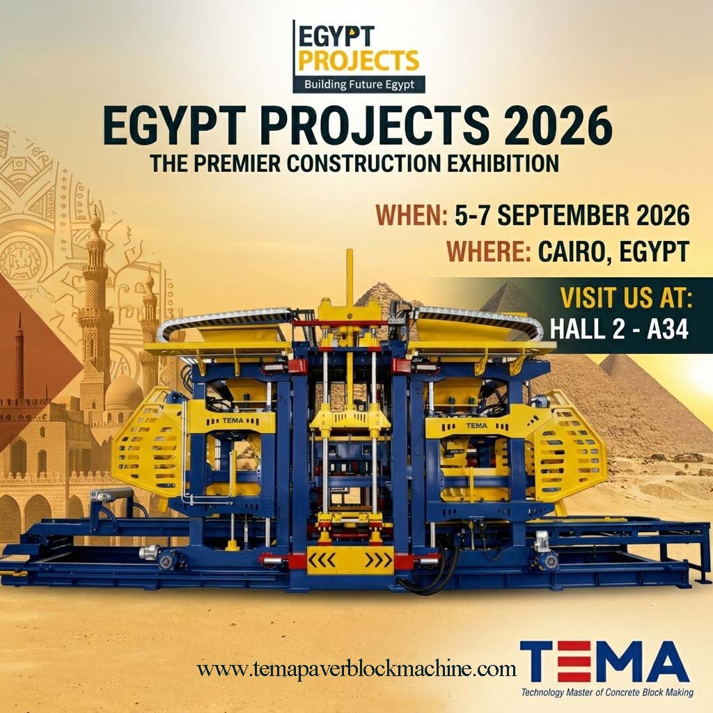 شركة تيما تنضم إلى مشاريع مصر 2026 بأحدث تقنيات صناعة الطوب!